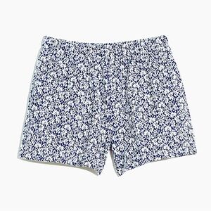 Madewell Floral Jacquard Pull-On Shorts - Large